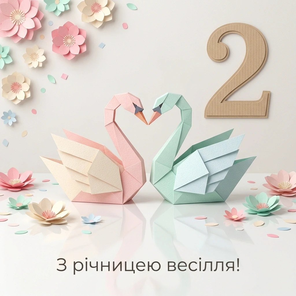 річниця весілля 2 роки