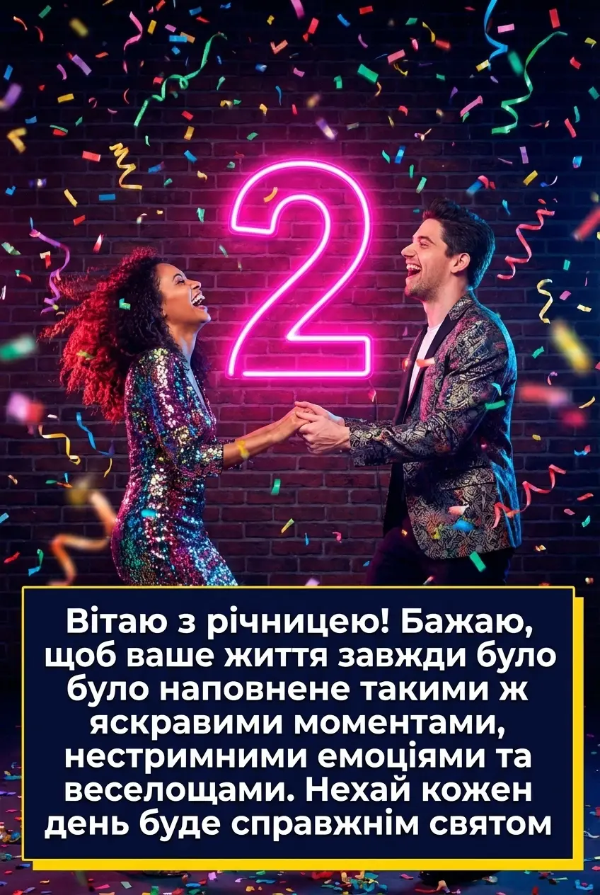 річниця весілля 2 роки