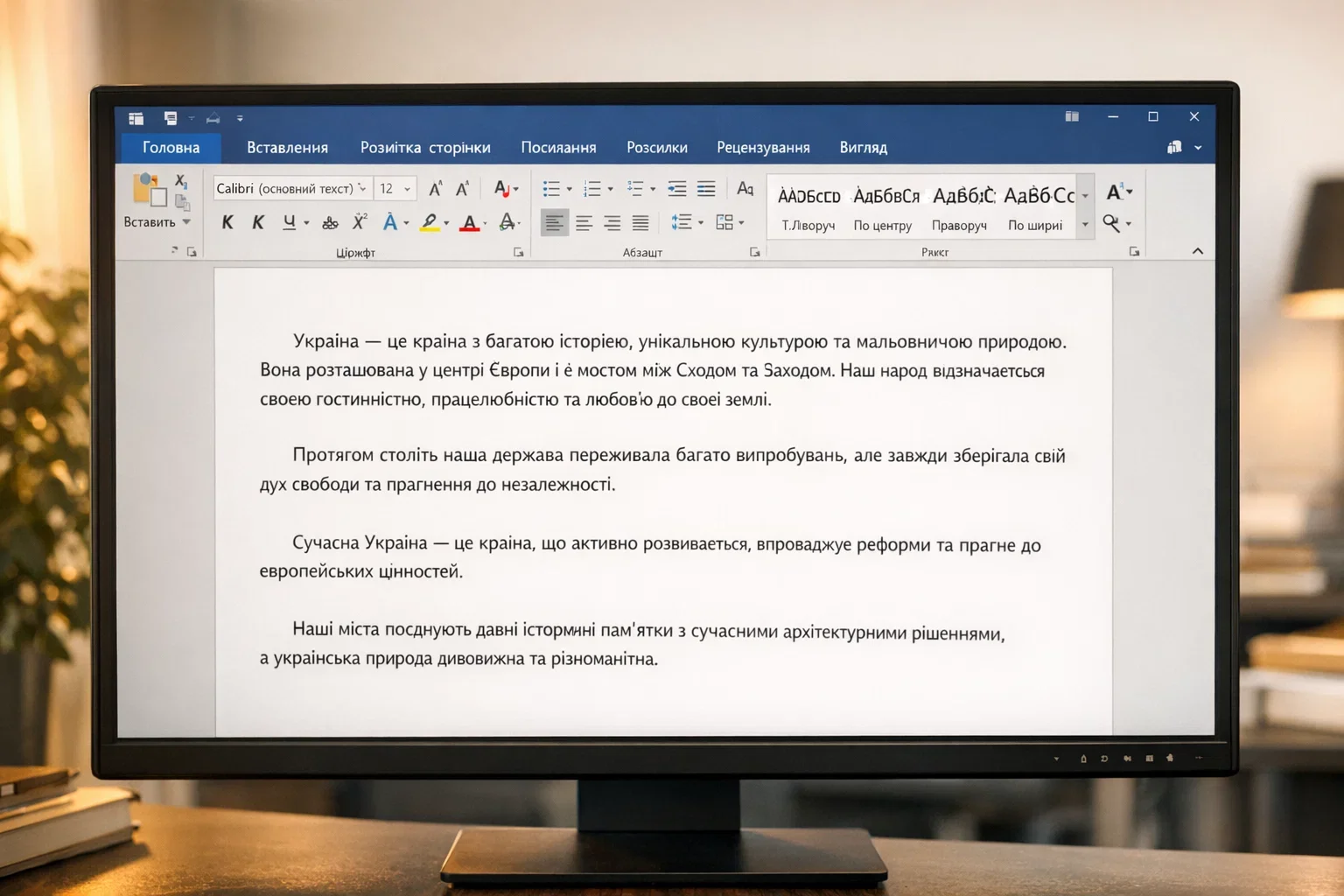 Створення та налаштування абзаців для професійного оформлення документів