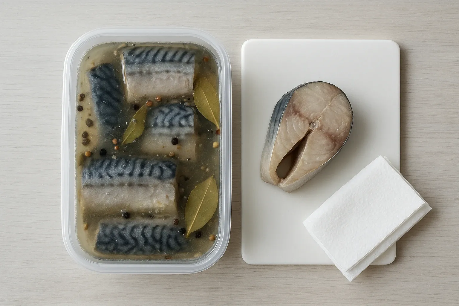 соленая скумбрия