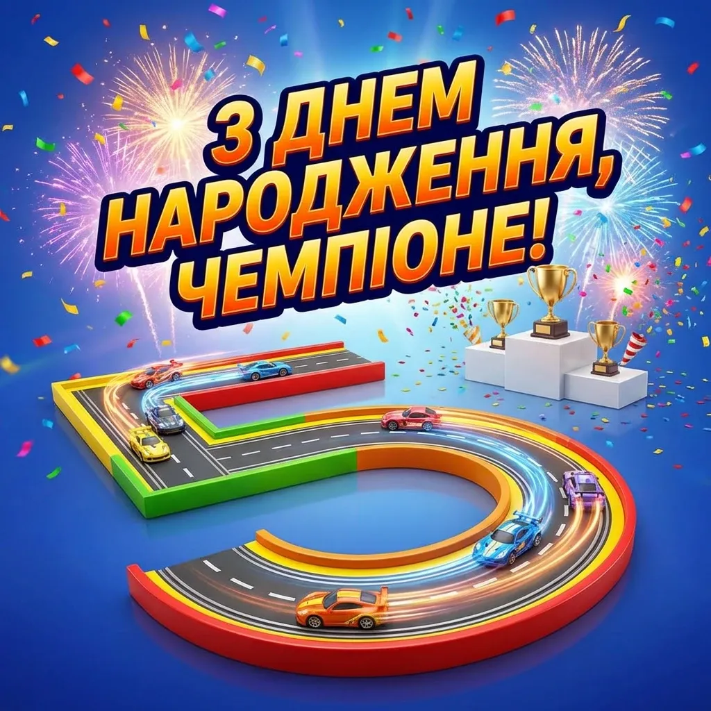 з днем народження синочок 5 років