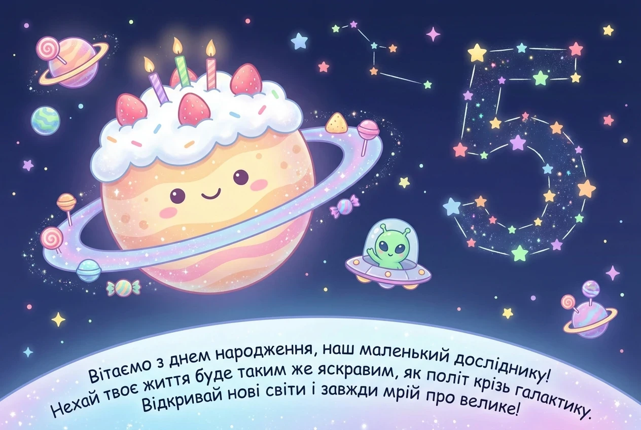 з днем народження синочок 5 років