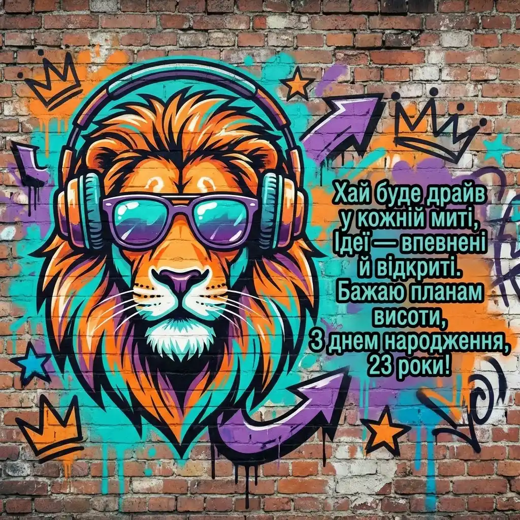 привітання з днем народження хлопцеві 23 роки