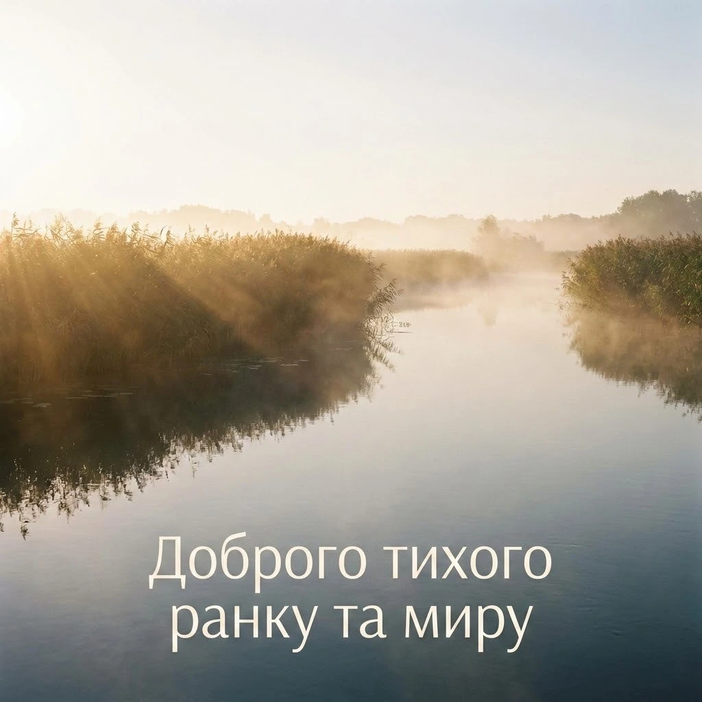 Доброго тихого ранку: душевні картинки та найкращі побажання для гарного настрою