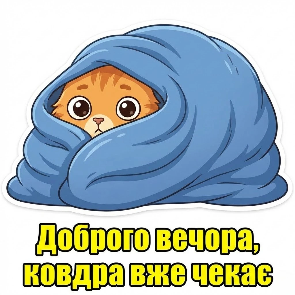 Доброго вечора і тихої ночі: душевні побажання та красиві листівки для затишку