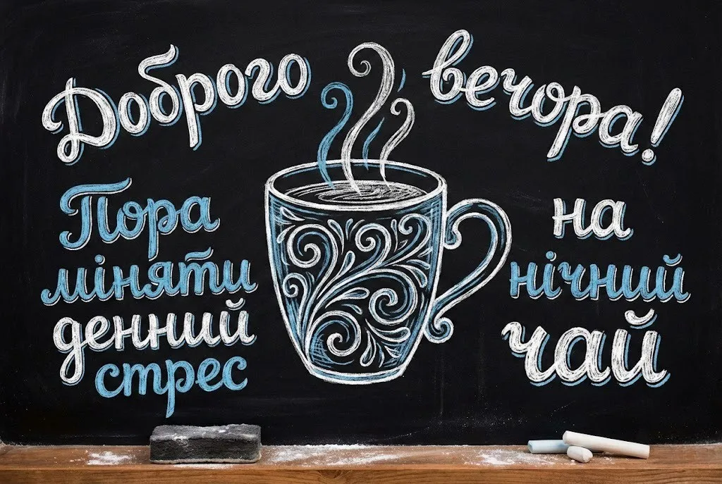 Доброго вечора і тихої ночі: душевні побажання та красиві листівки для затишку