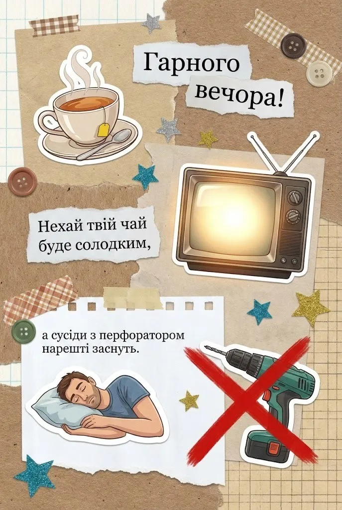 Гарного вечора: приколи та найтепліші побажання доброго вечора у картинках