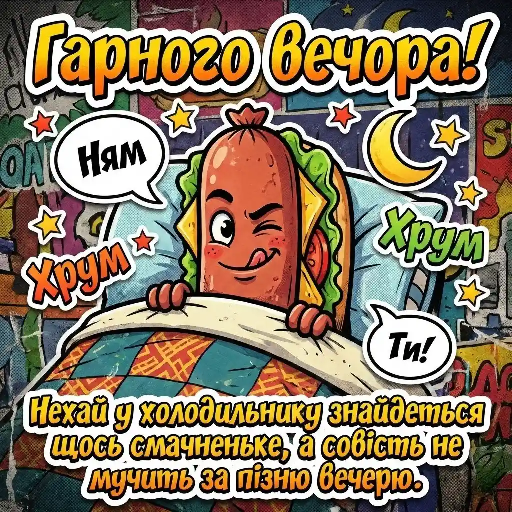 Гарного вечора: приколи та найтепліші побажання доброго вечора у картинках