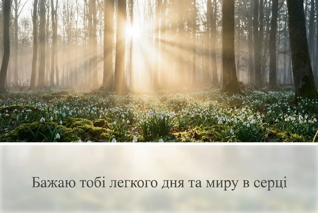 Доброго весняного ранку: душевні побажання та красиві картинки для натхнення