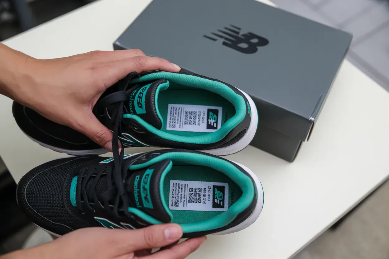 Як перевірити чи оригінальні кросівки New Balance за серійним номером та технічними параметрами виробника
