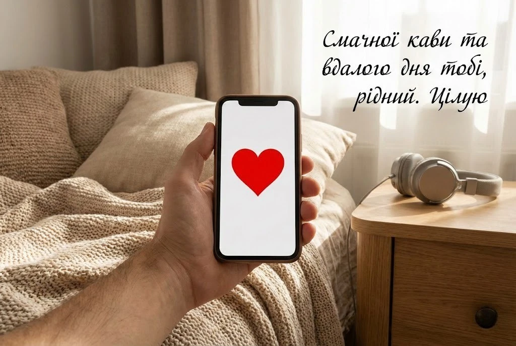 Доброго ранку коханий: найтепліші картинки та душевні побажання