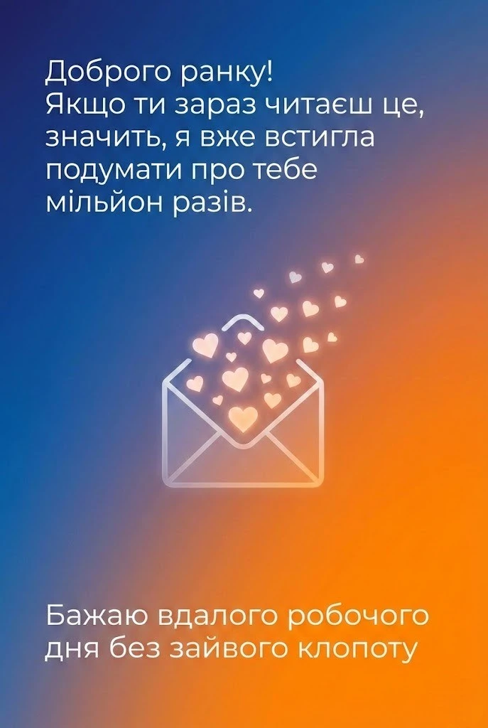Доброго ранку коханий: найтепліші картинки та душевні побажання