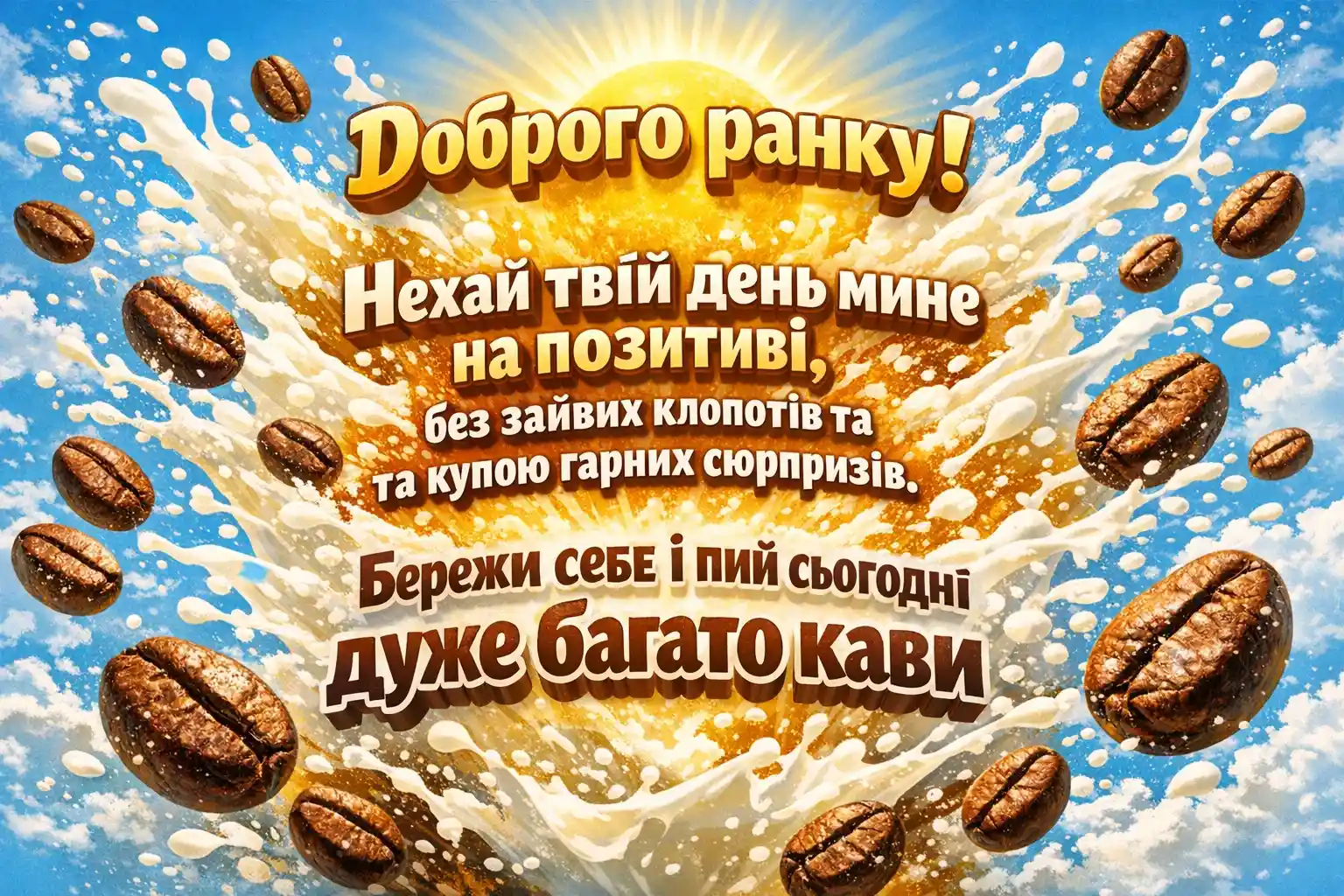 Доброго ранку: прикольні картинки українською для бадьорого настрою