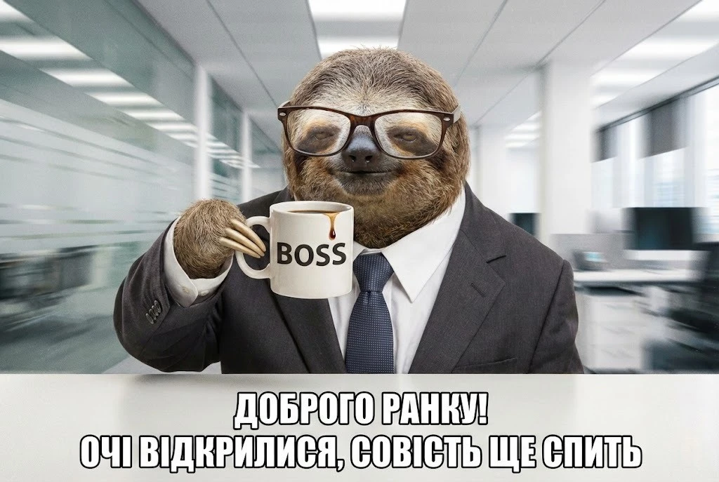 Доброго ранку: прикольні картинки українською для бадьорого настрою