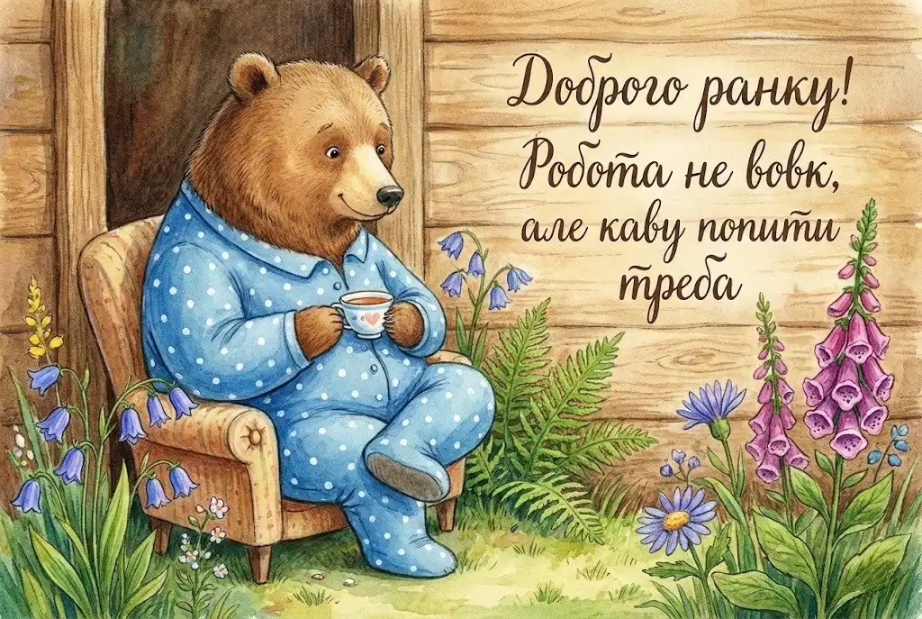 Доброго ранку: прикольні картинки українською для бадьорого настрою