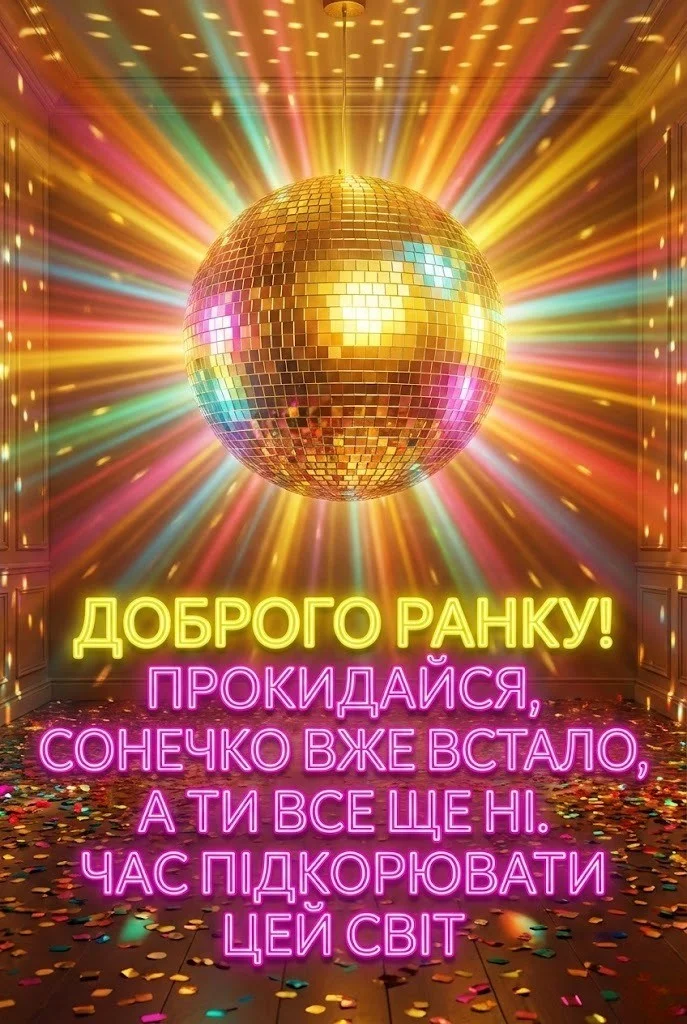 Доброго ранку: прикольні картинки українською для бадьорого настрою