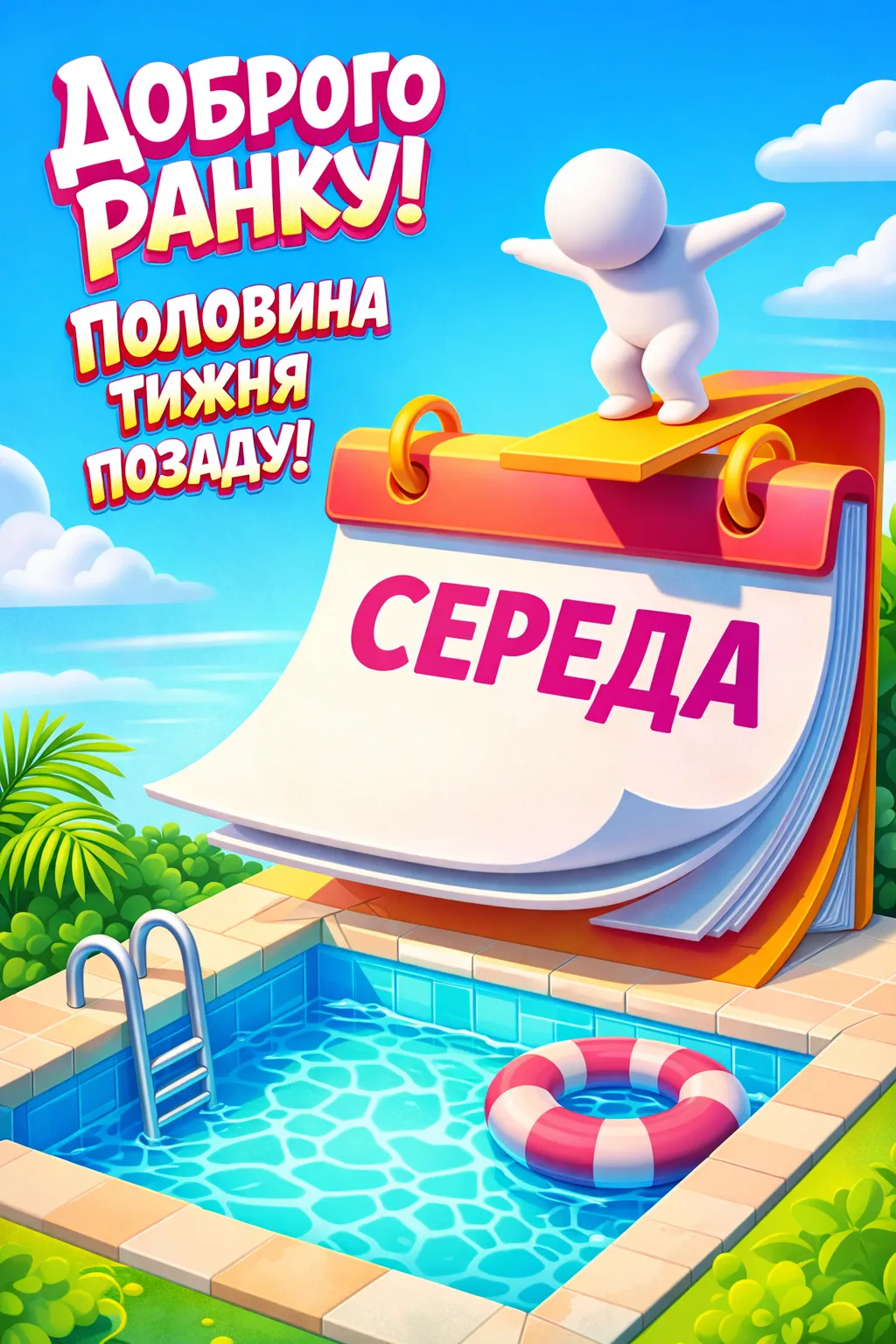 Доброго ранку середи: душевні та прикольні листівки для гарного настрою!