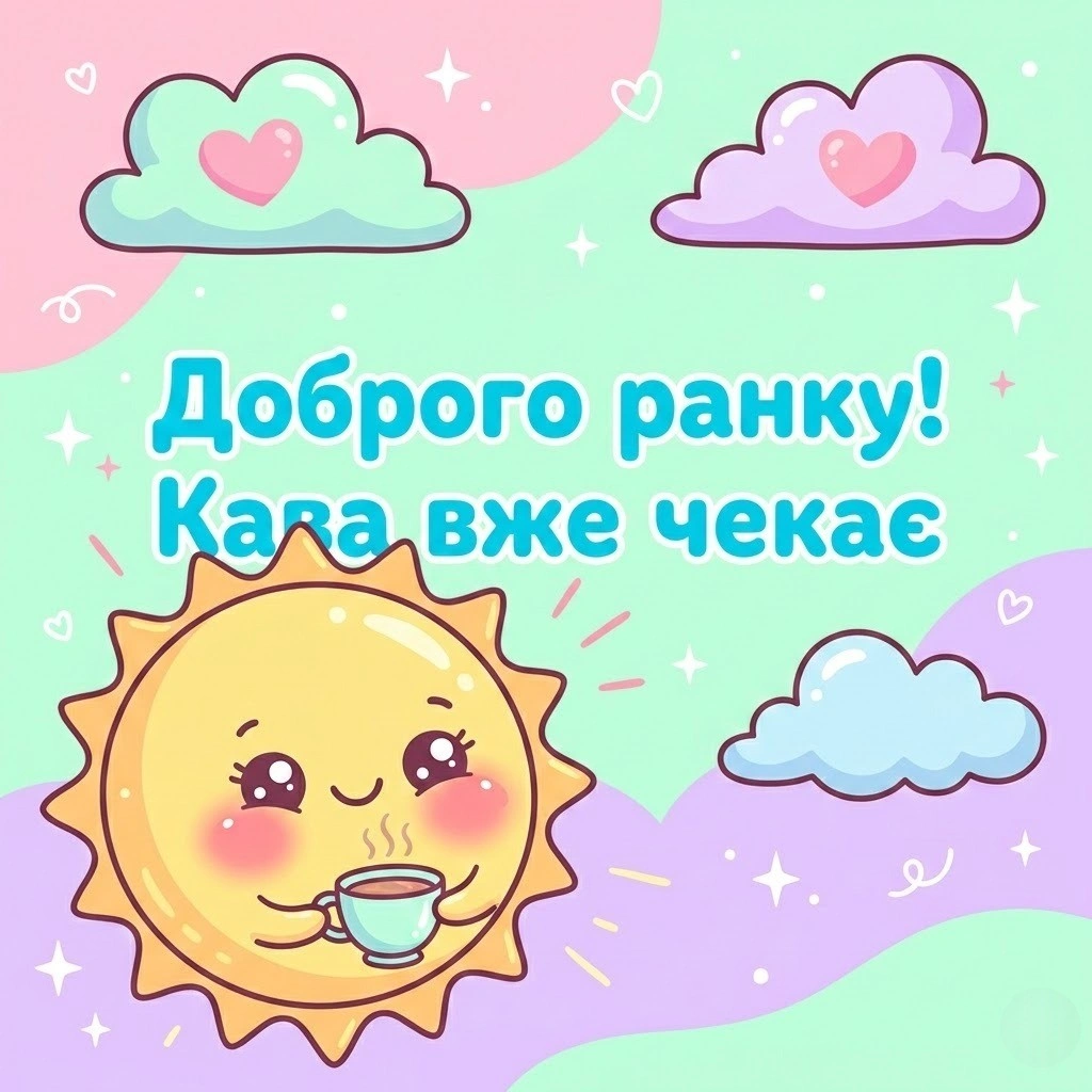 Доброго ранку середи: душевні та прикольні листівки для гарного настрою!