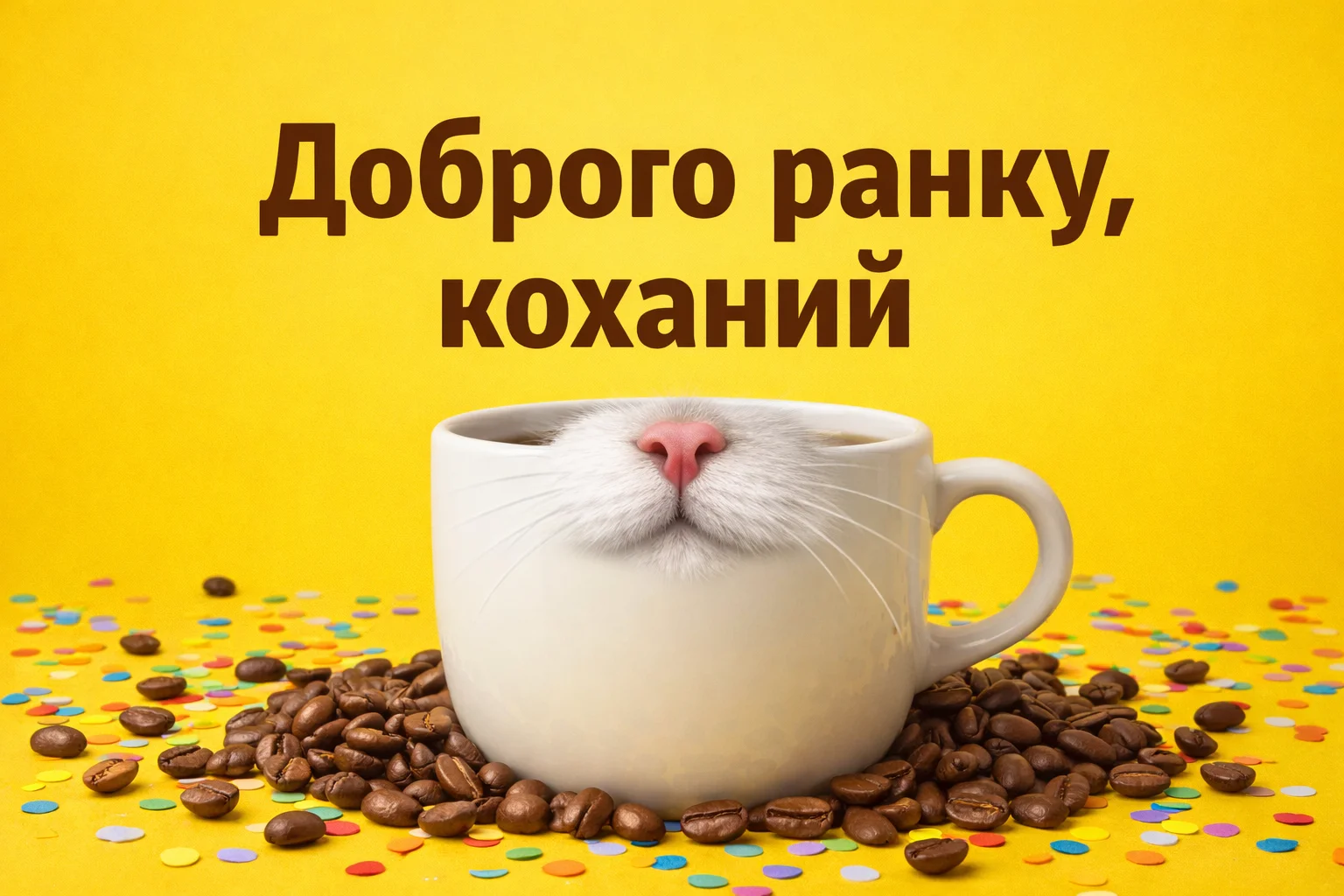Доброго ранку, коханий: прикольні побажання та смішні листівки для бадьорого настрою