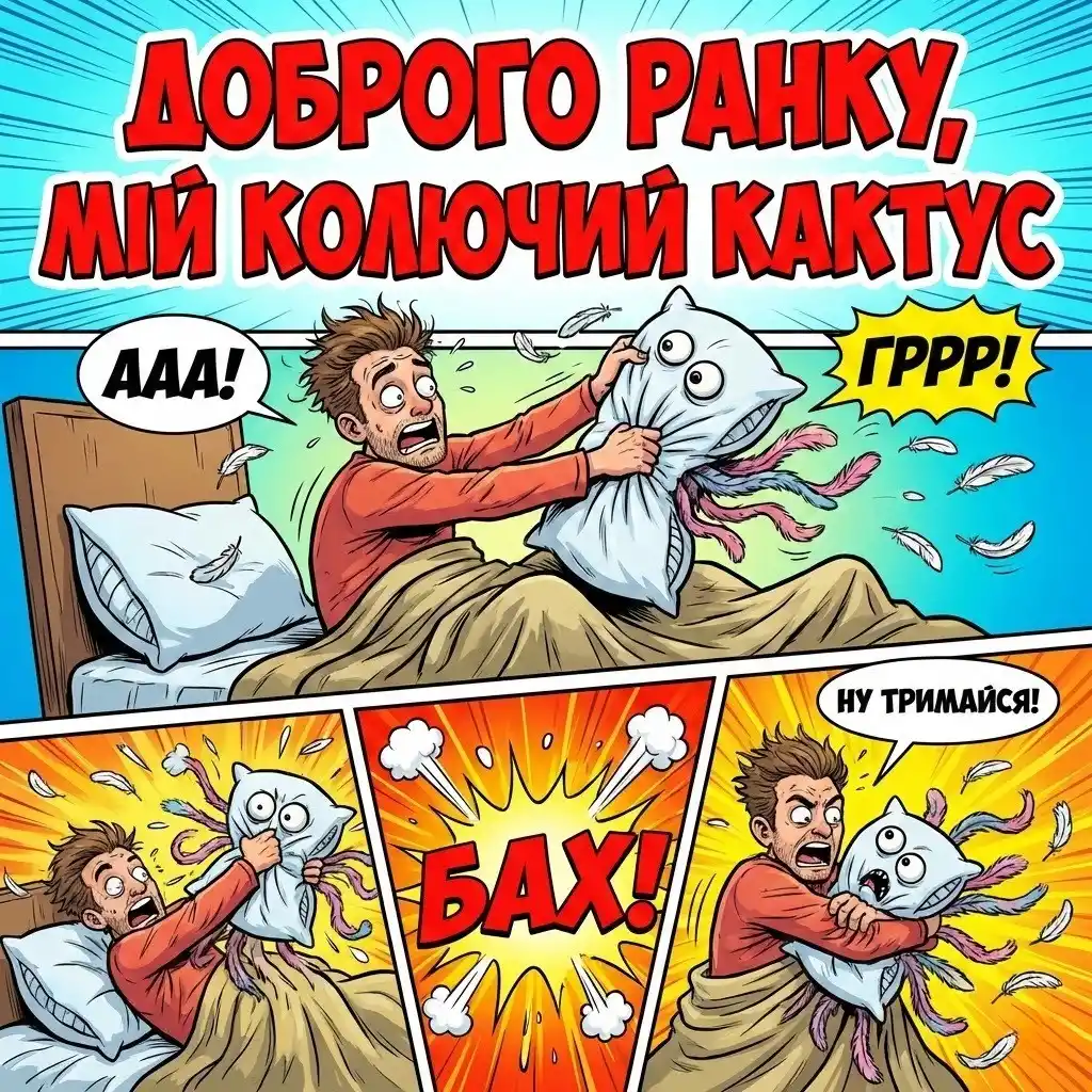 Доброго ранку, коханий: прикольні побажання та смішні листівки для бадьорого настрою