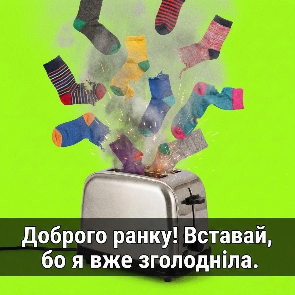 Доброго ранку, коханий: прикольні побажання та смішні листівки для бадьорого настрою