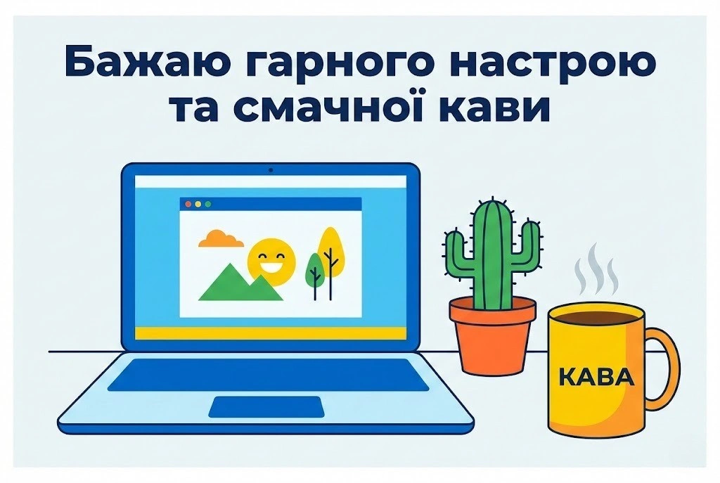 Доброго ранку та гарного настрою: сучасні картинки для натхненного початку дня