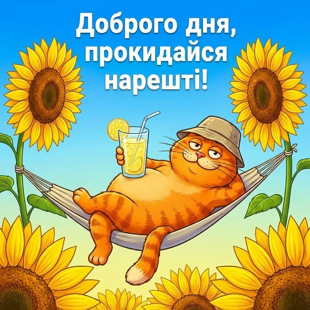 Доброго дня, Україно: мотиваційні картинки та душевні побажання для гарного настрою