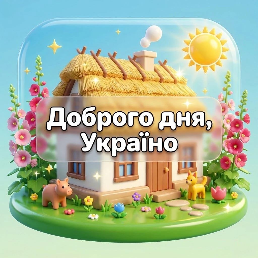 Доброго дня, Україно: мотиваційні картинки та душевні побажання для гарного настрою