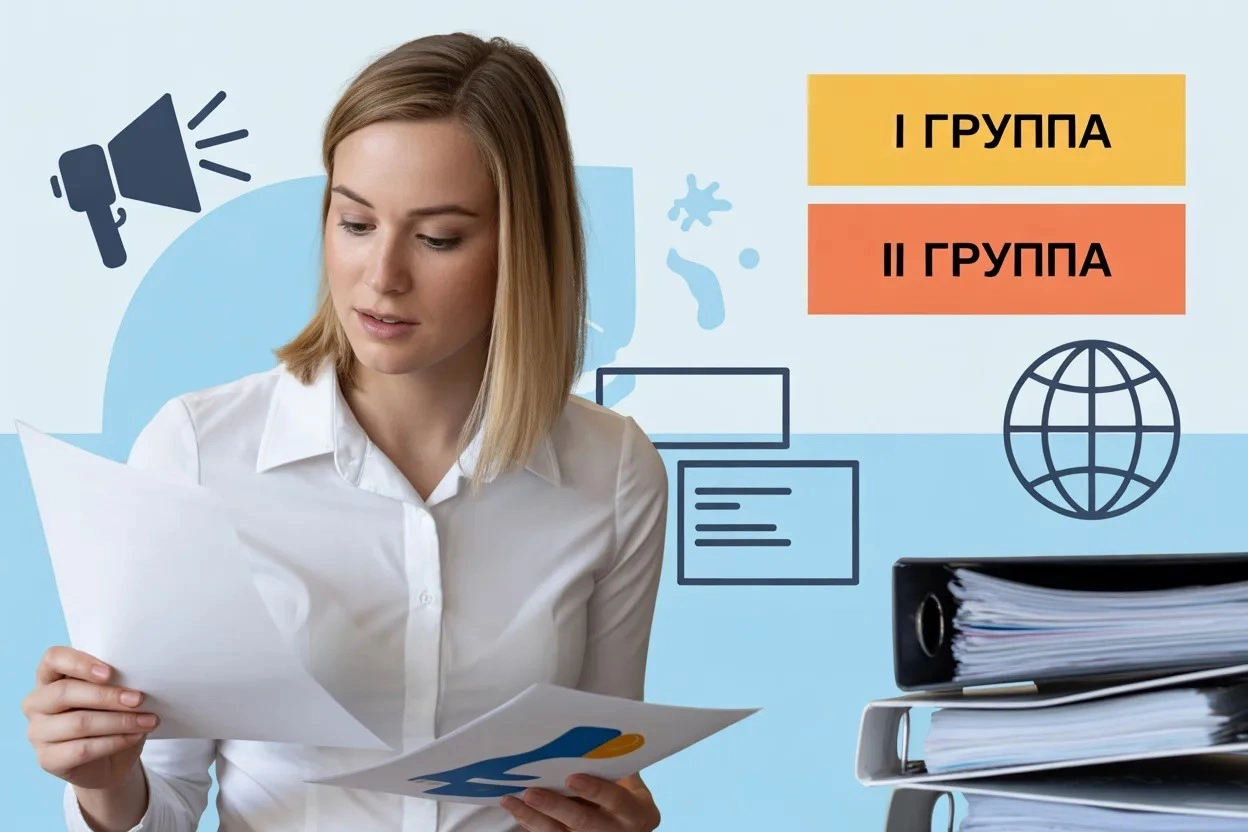 Як змінити групу ФОП з 2 на 1 шляхом подання електронної заяви