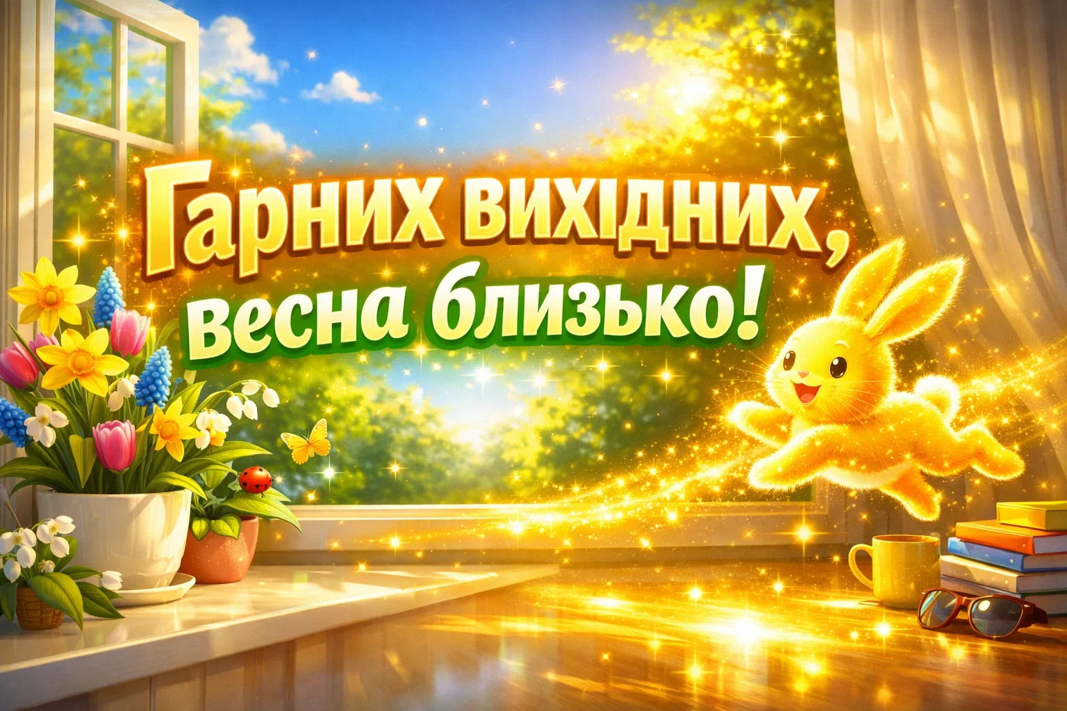 Гарних вихідних: картинки в очікуванні весни та добрий гумор для настрою
