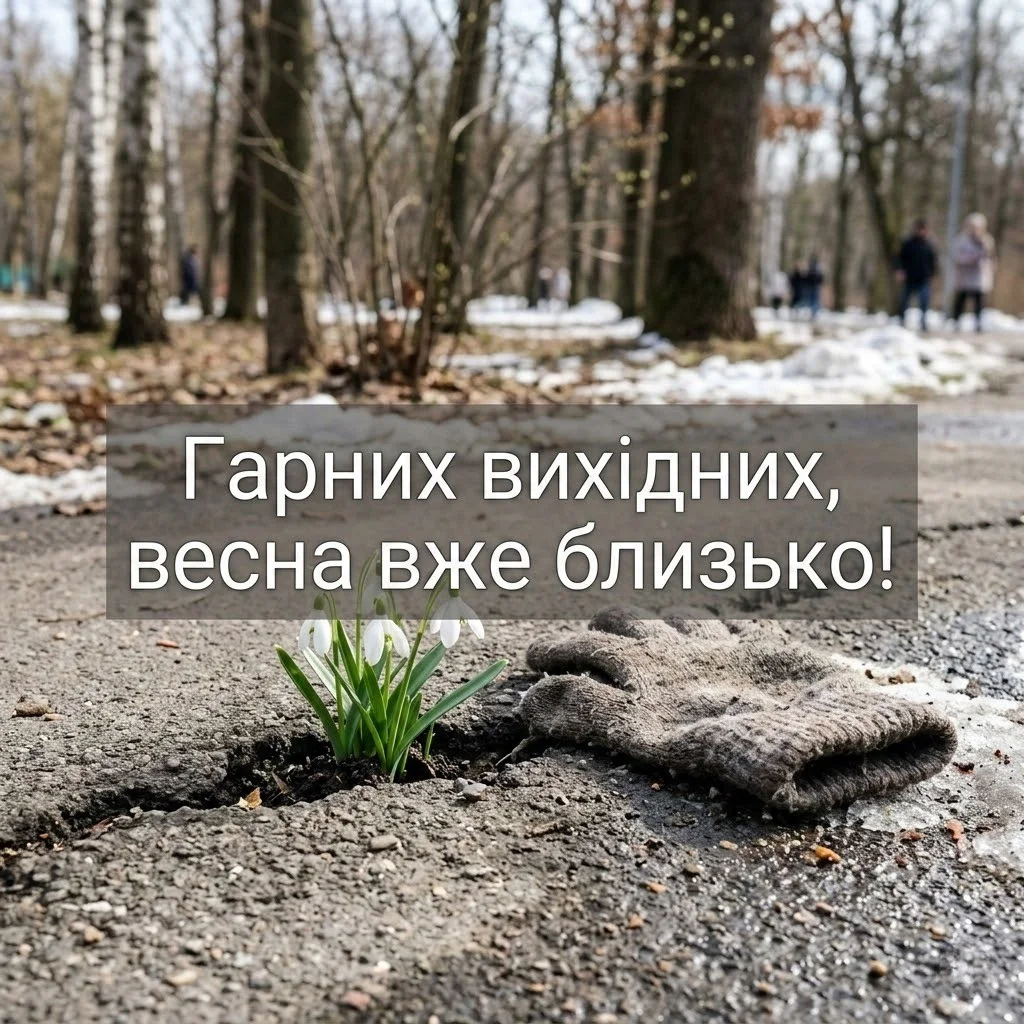 Гарних вихідних: картинки в очікуванні весни та добрий гумор для настрою
