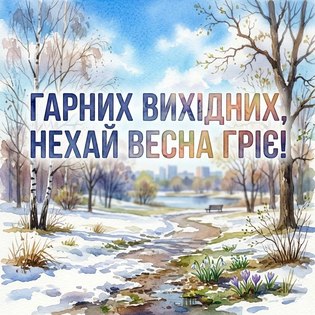 Гарних вихідних: картинки в очікуванні весни та добрий гумор для настрою