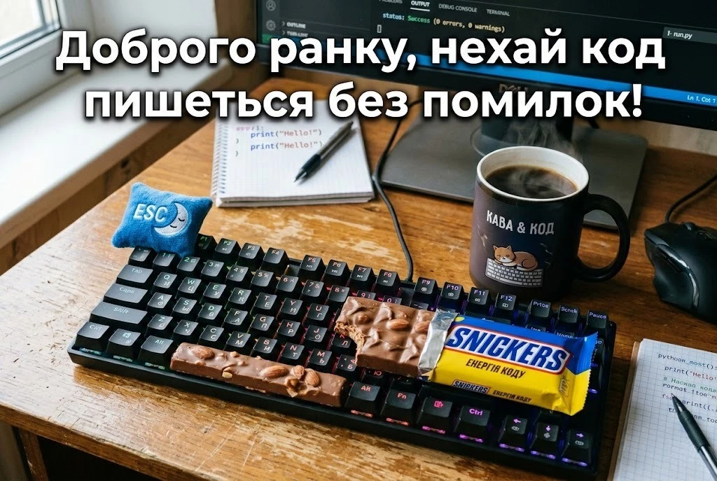 Доброго ранку: креативні вітання для програмістів та розробників