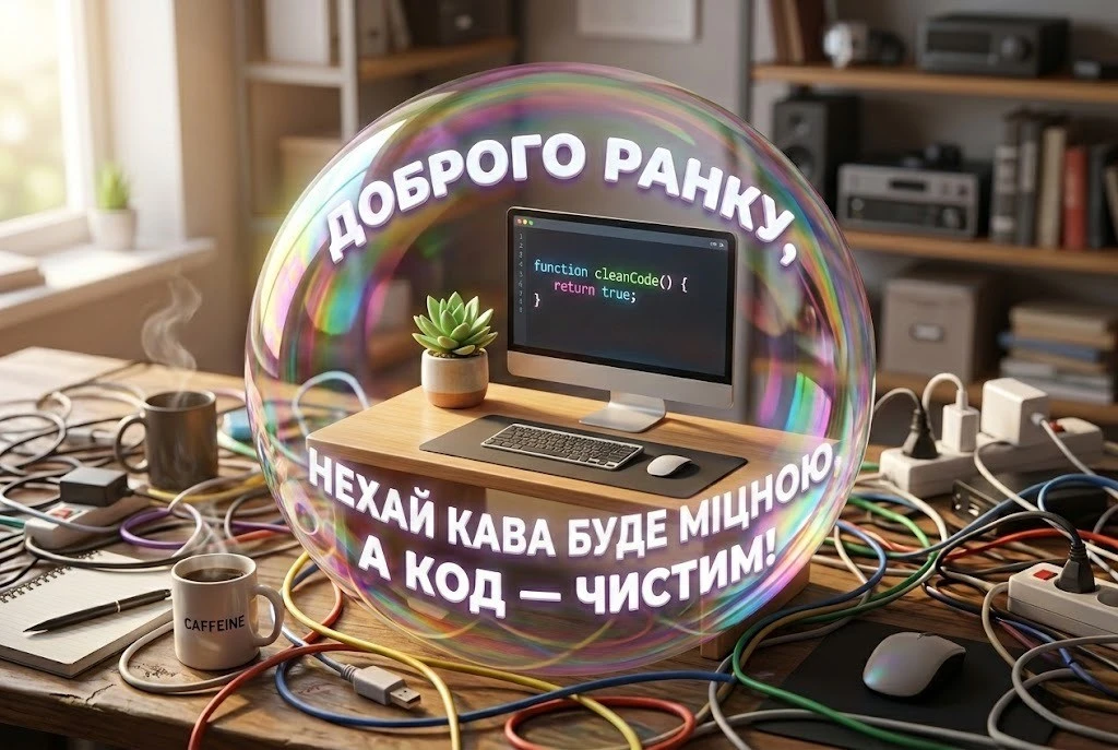 Доброго ранку: креативні вітання для програмістів та розробників