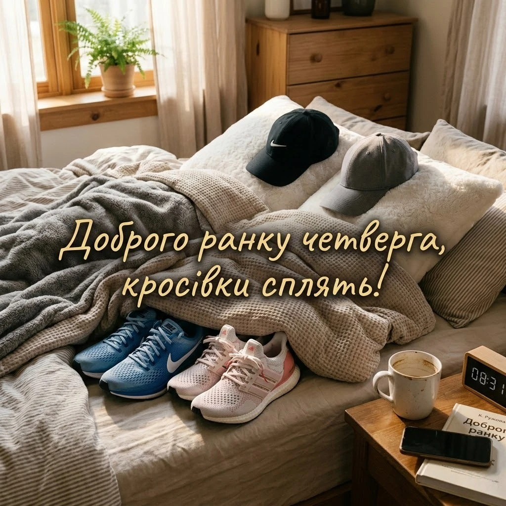 Доброго ранку четверга: картинки про ранкову пробіжку, порція мотивації та доброго гумору