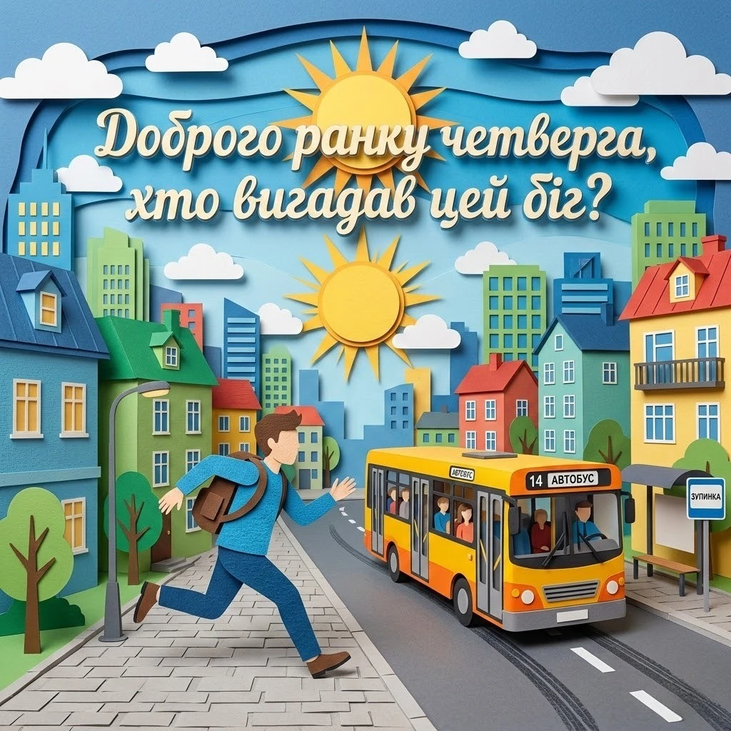 Доброго ранку четверга: картинки про ранкову пробіжку, порція мотивації та доброго гумору