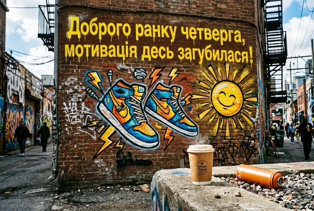 Доброго ранку четверга: картинки про ранкову пробіжку, порція мотивації та доброго гумору