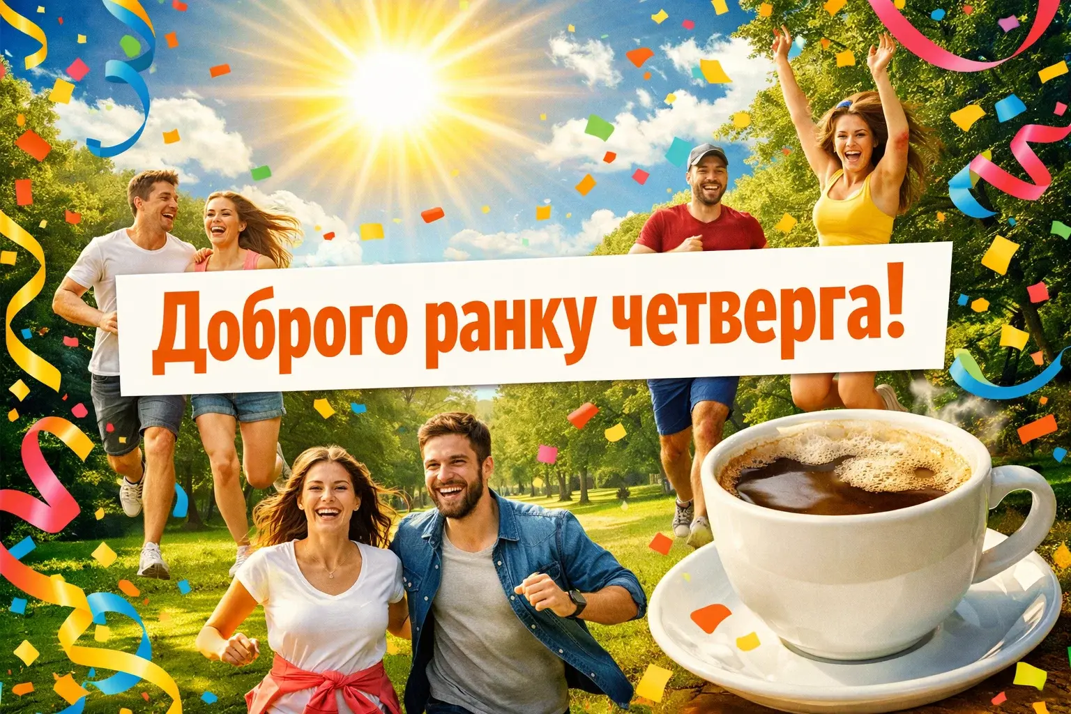 Доброго ранку четверга: картинки про ранкову пробіжку, порція мотивації та доброго гумору