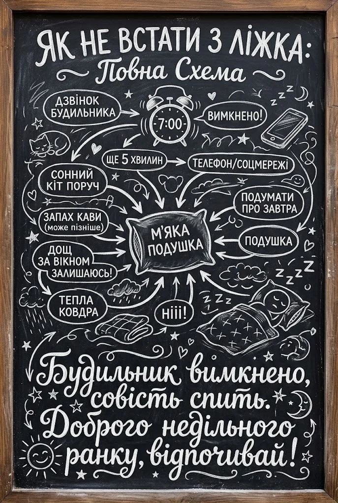 Доброго недільного ранку: гумор та найкращі ідеї для незабутнього відпочинку