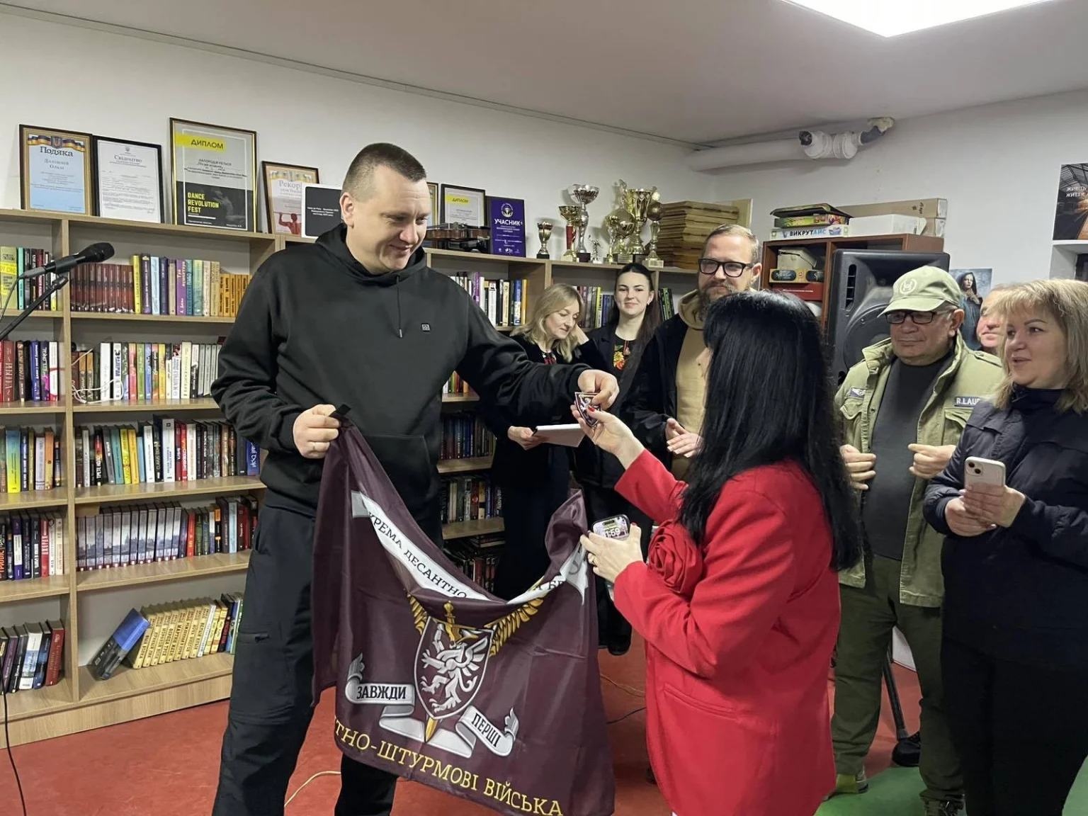 «Новий Рубіж» для захисників: в Озернянській громаді відкрили ветеранський простір