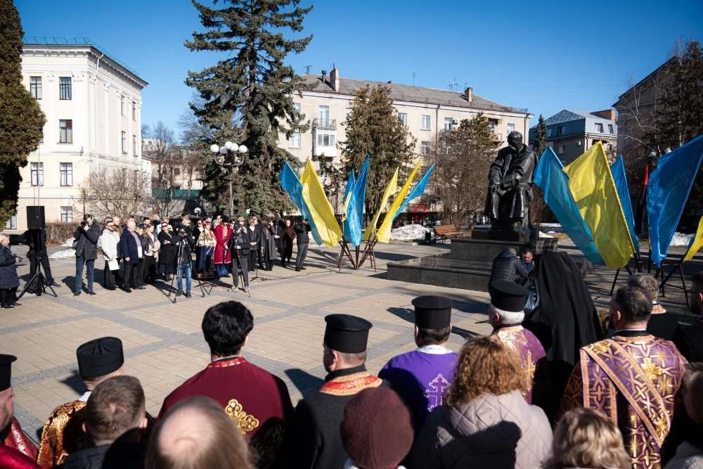 У Тернополі відбулася творча імпреза до 212-ї річниці Кобзаря