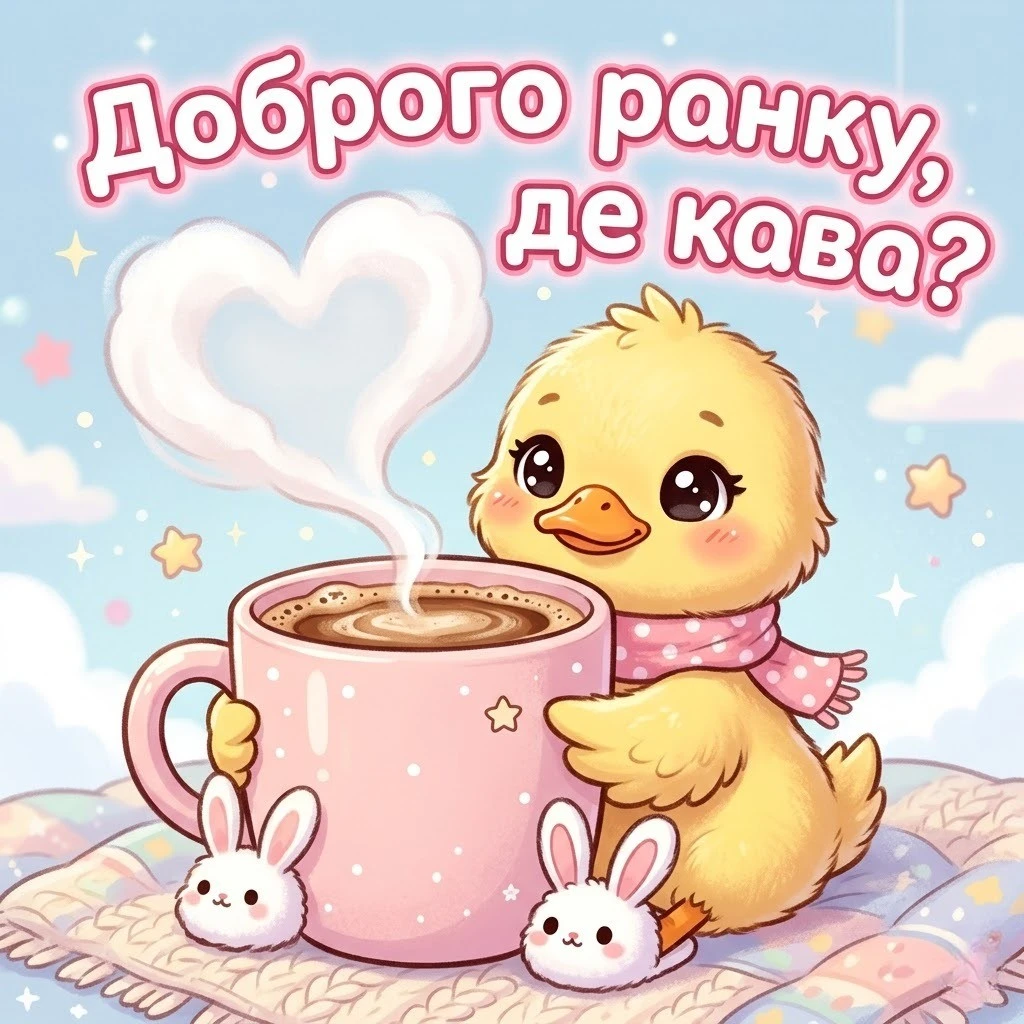 Доброго ранку: нові прикольні листівки для бадьорого настрою
