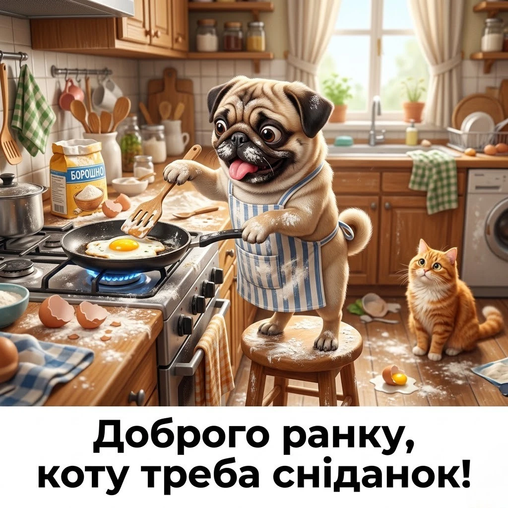Доброго ранку: нові прикольні листівки для бадьорого настрою