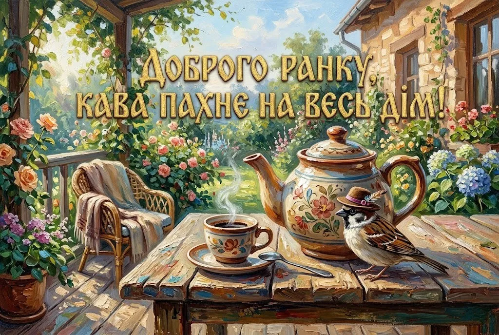 Доброго ранку: нові прикольні листівки для бадьорого настрою