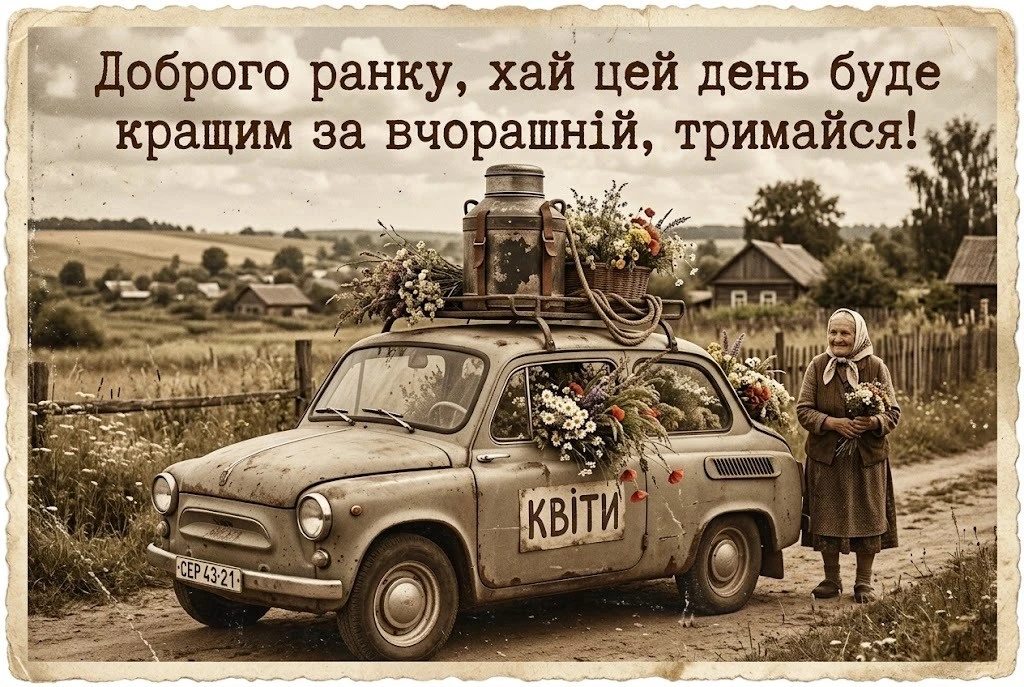 Доброго ранку: нові прикольні листівки для бадьорого настрою