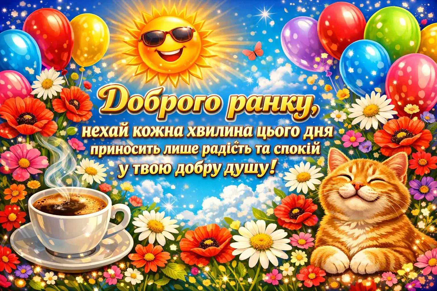 Доброго ранку: нові прикольні листівки для бадьорого настрою
