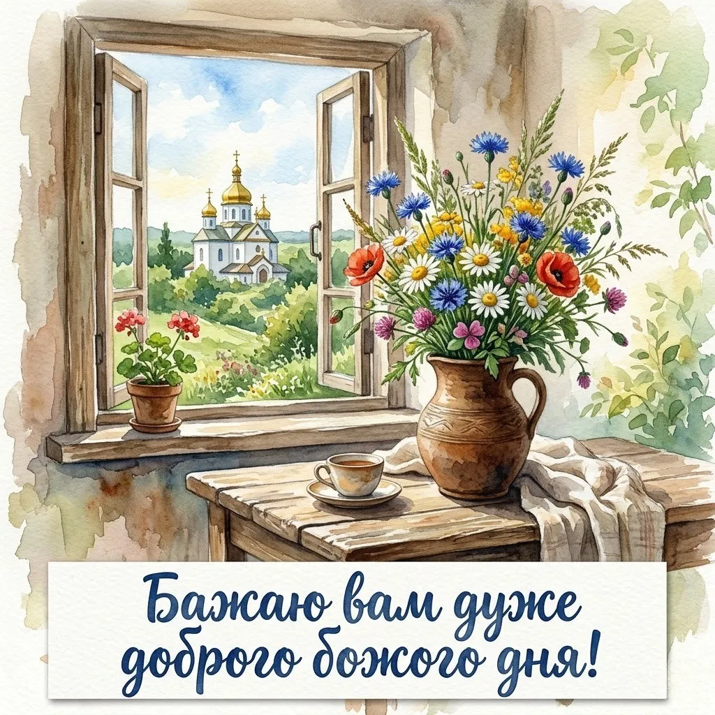 Доброго божого дня, Україно: душевні побажання та найкращі картинки для мирного дня