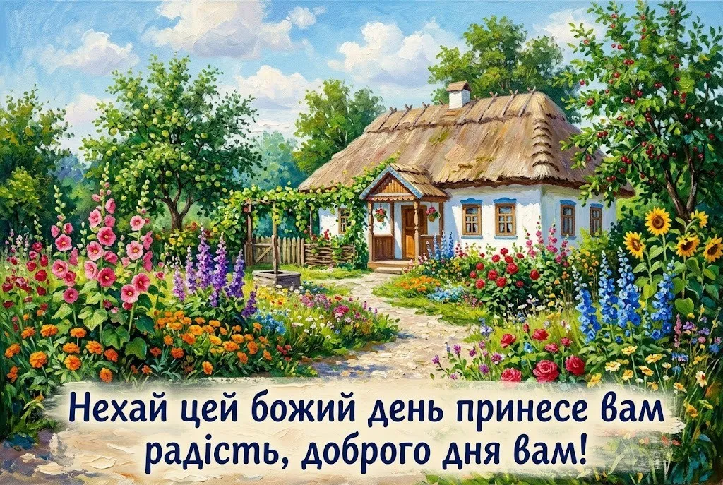 Доброго божого дня, Україно: душевні побажання та найкращі картинки для мирного дня
