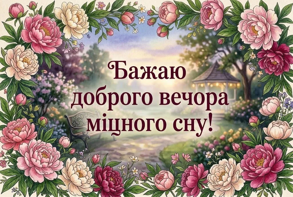 Доброго вечора і тихої ночі: найтепліші листівки та затишні побажання для душевного відпочинку