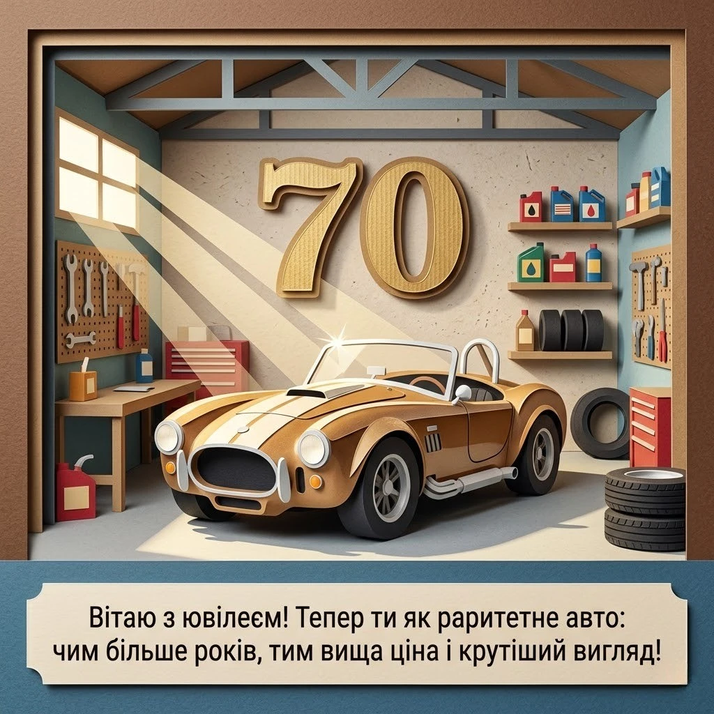 Привітання з 70-річчям чоловікові: вірші, проза та красиві слова